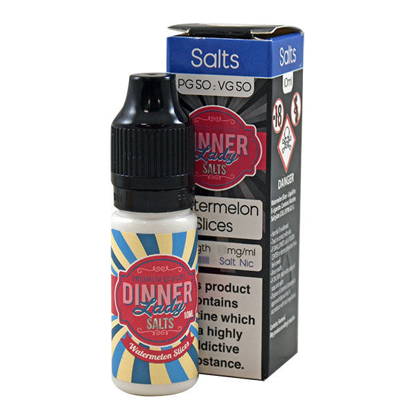 Dinner Lady Nic Salt Watermelon Slices 10ml E-Liquid