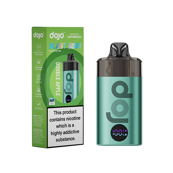 Vaporesso Dojo Blast 6000 Vape Kit Double Apple