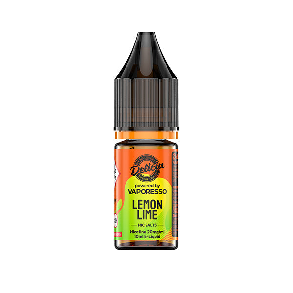 Lemon Lime Nic Salt by Deliciu 20mg - Nic Salts UK