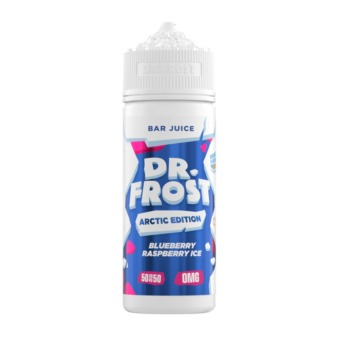 Dr Frost Arctic Blueberry Raspberry Ice 100ml Shortfill