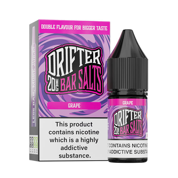 Drifter Bar Salts Grape 10ml Nic Salt - 20mg