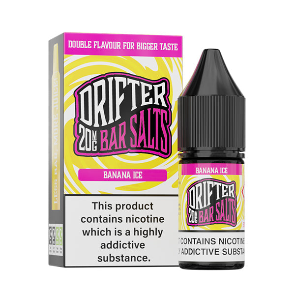 Drifter Bar Salts Banana Ice 10ml Nic Salt 20mg