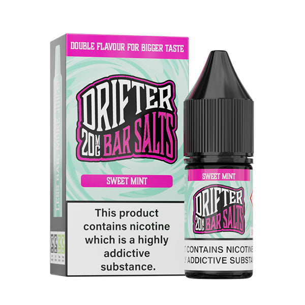 Drifter Bar Salts Sweet Mint 10ml Nic Salt - 20mg