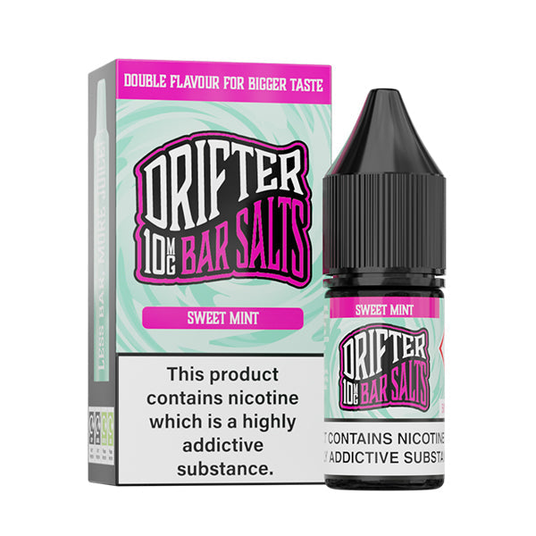 Drifter Bar Salts Sweet Mint 10ml Nic Salt 10mg