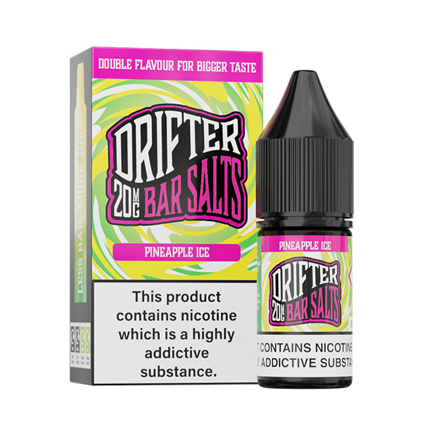 Drifter Bar Salts Pineapple Ice 10ml Nic Salt - 20mg