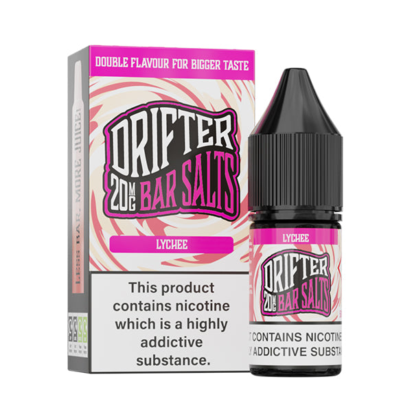 Drifter Bar Salts Lychee 10ml Nic Salt 20mg