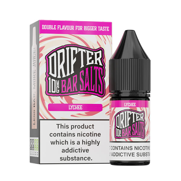 Drifter Bar Salts Lychee 10ml Nic Salt 10mg