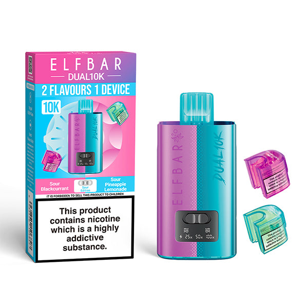 Elf Bar Dual 10k Disposable Vape Device