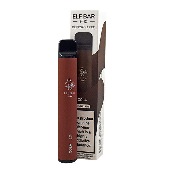 Elf Bar 600 Disposable Pod Device 20mg - Cola