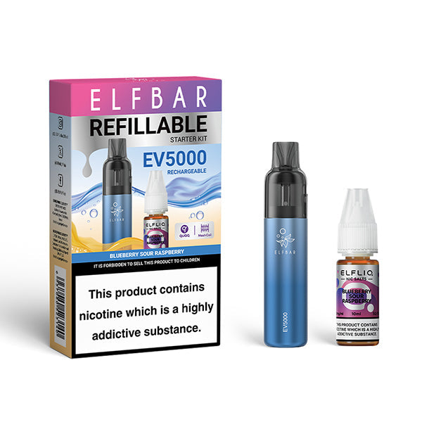 Elf Bar EV5000 Refillable Starter Kit - Starter Kits UK Elf Bar EV5000 Refillable Starter Kit - Starter Kits UK