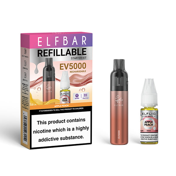 Elf Bar EV5000 Refillable Starter Vape Kit
