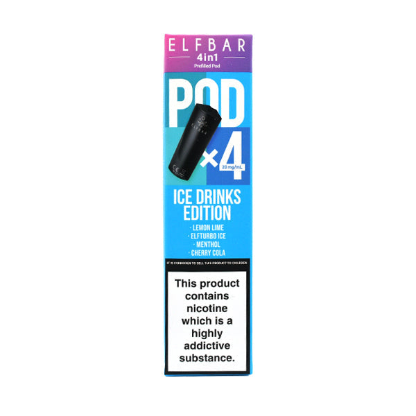 Elf Bar 4 in 1 Prefilled Pods 4 Pack