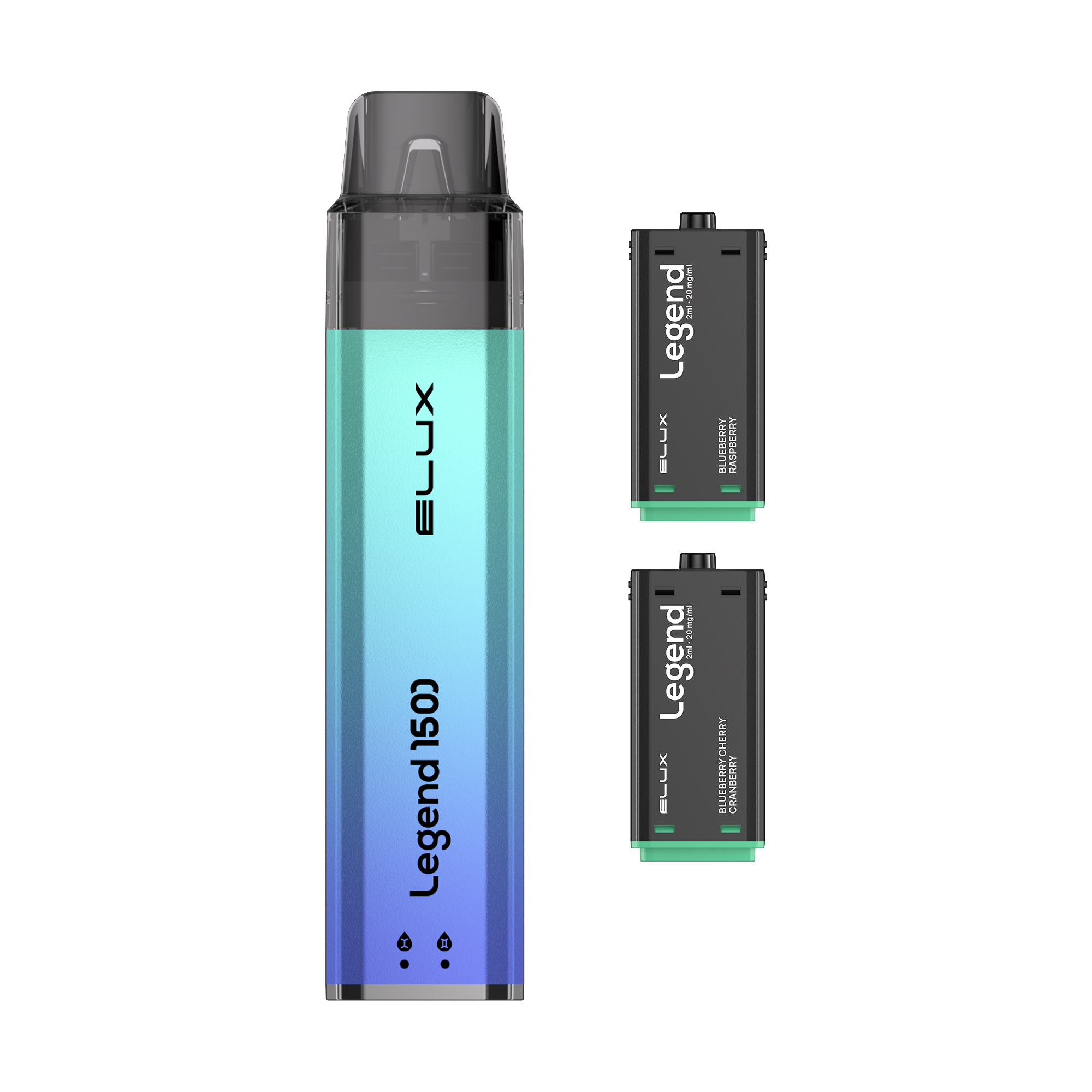 Elux Legend 1500 Prefilled Vape Kit - Blueberry Edition