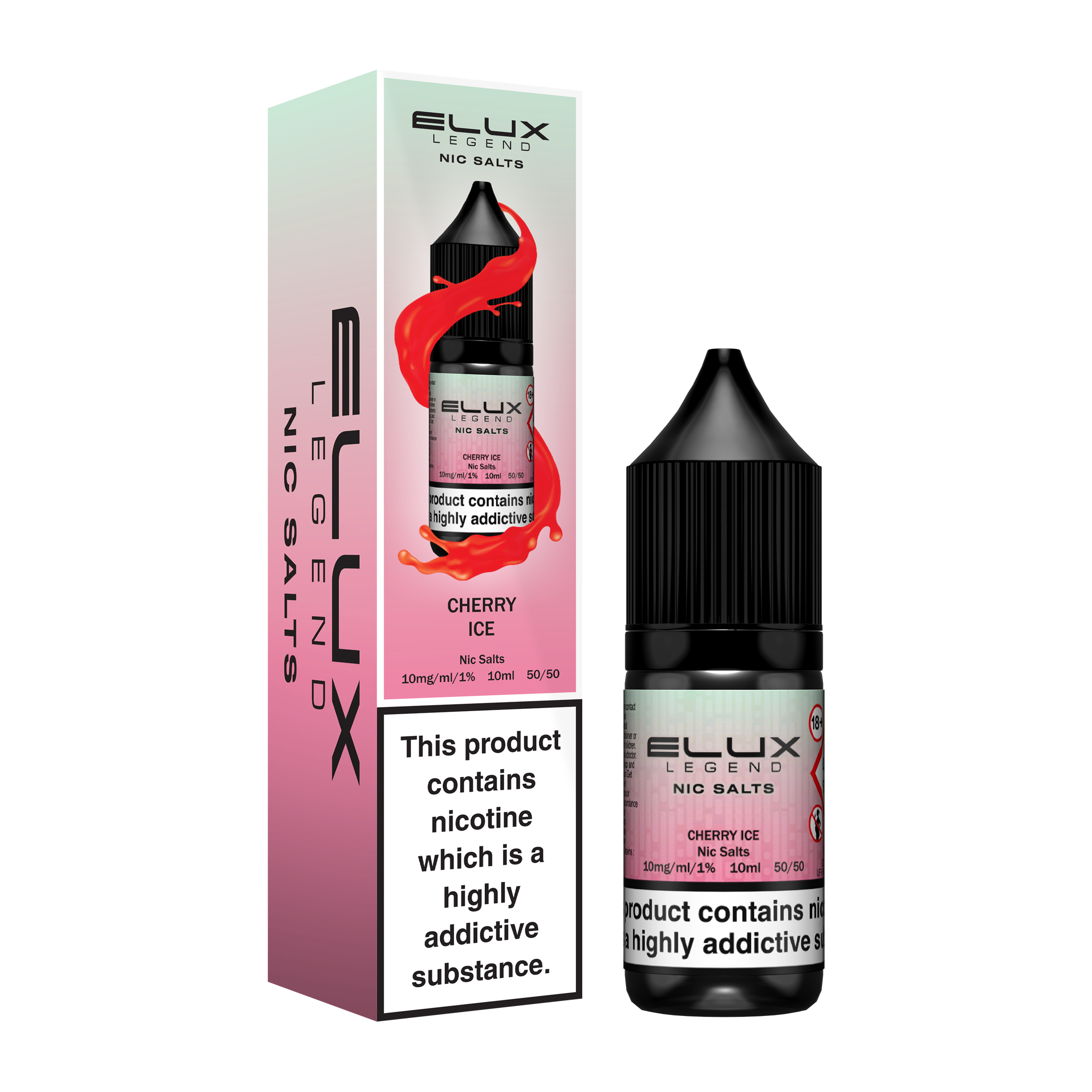 Cherry Ice Nic Salt by Elux - Nic Salts UK