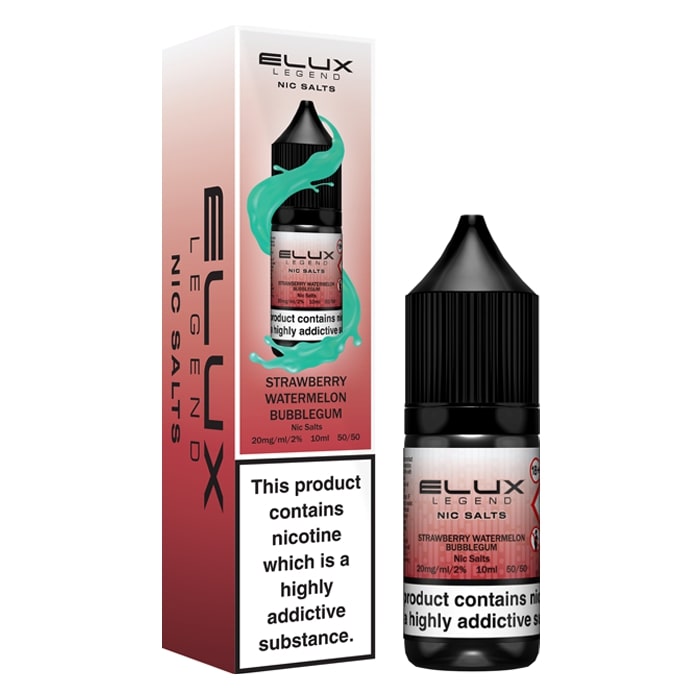 ELUX Legend Strawberry Watermelon Bubblegum Nic Salt 10ml