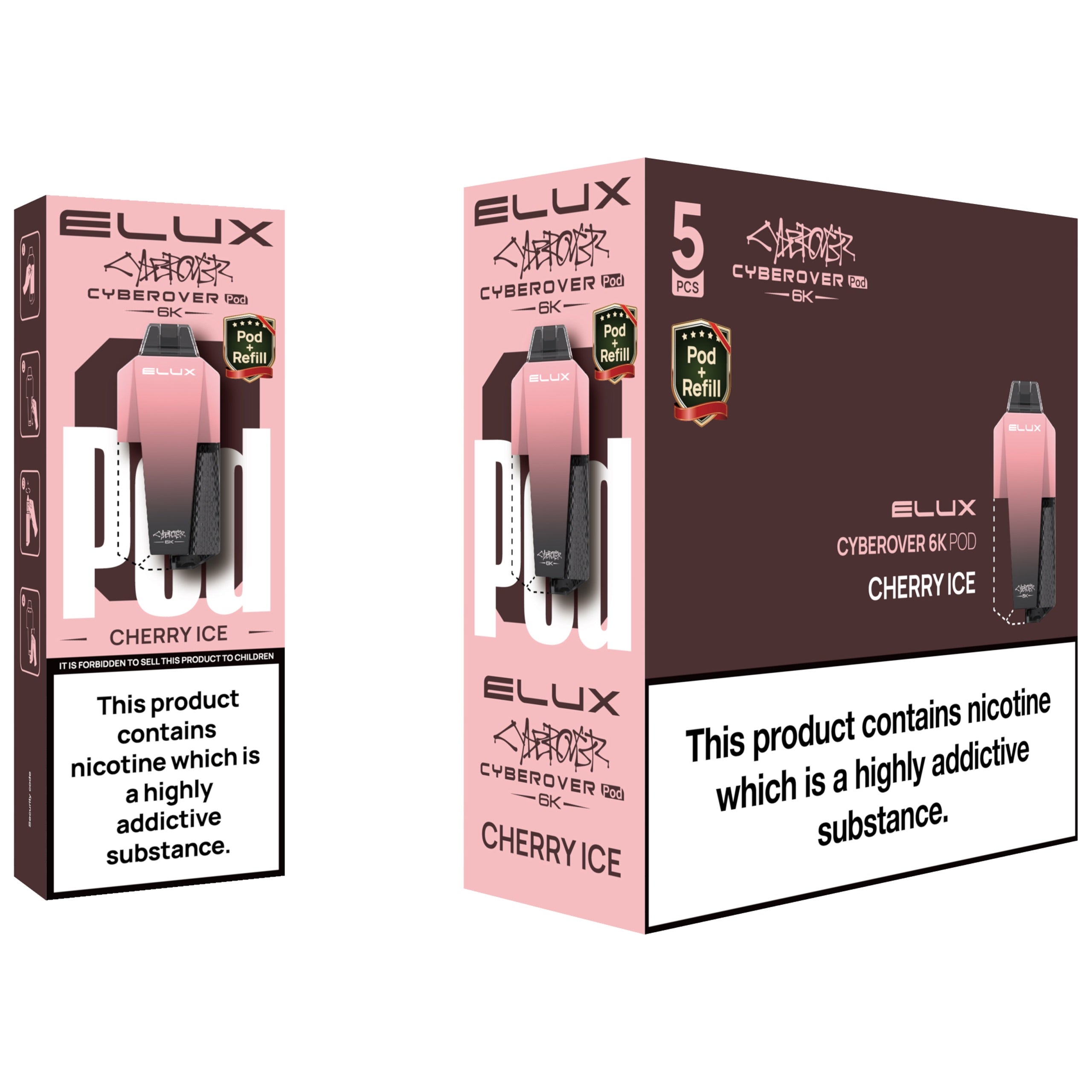 Elux Cyberover 6K Prefilled Pods