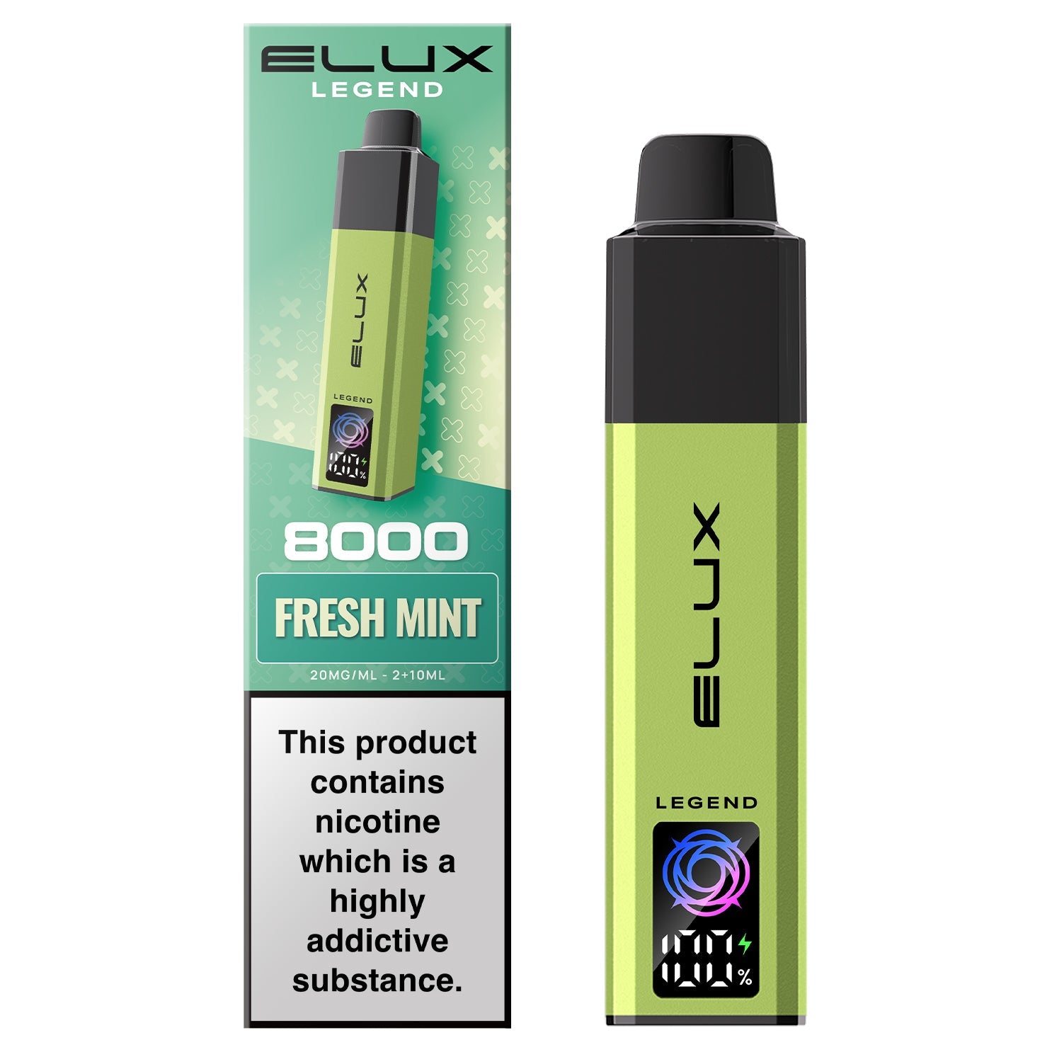 Elux Legend 8000 Pod Kit - Fresh Mint