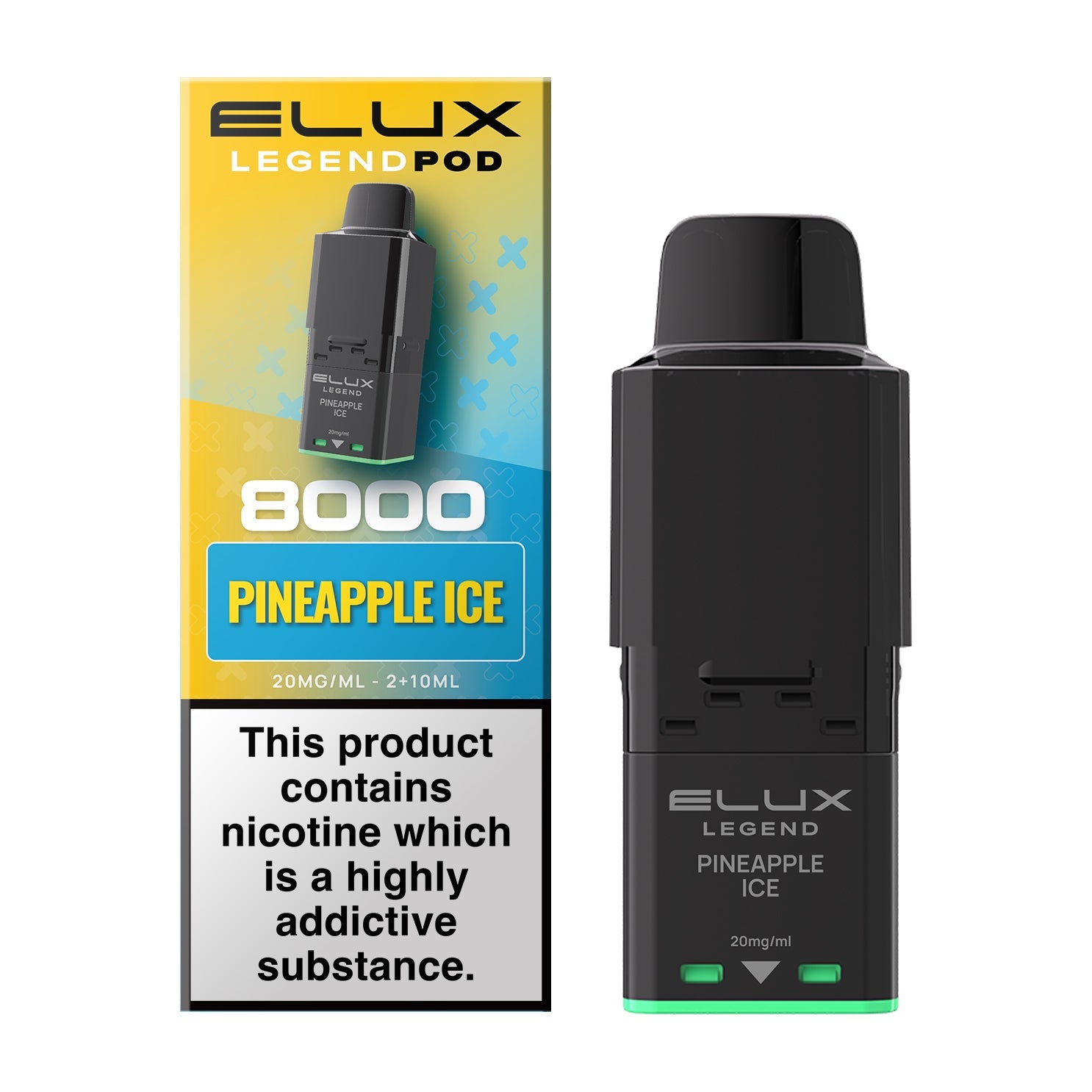 Elux Legend 8000 Prefilled Pods - Pineapple Ice