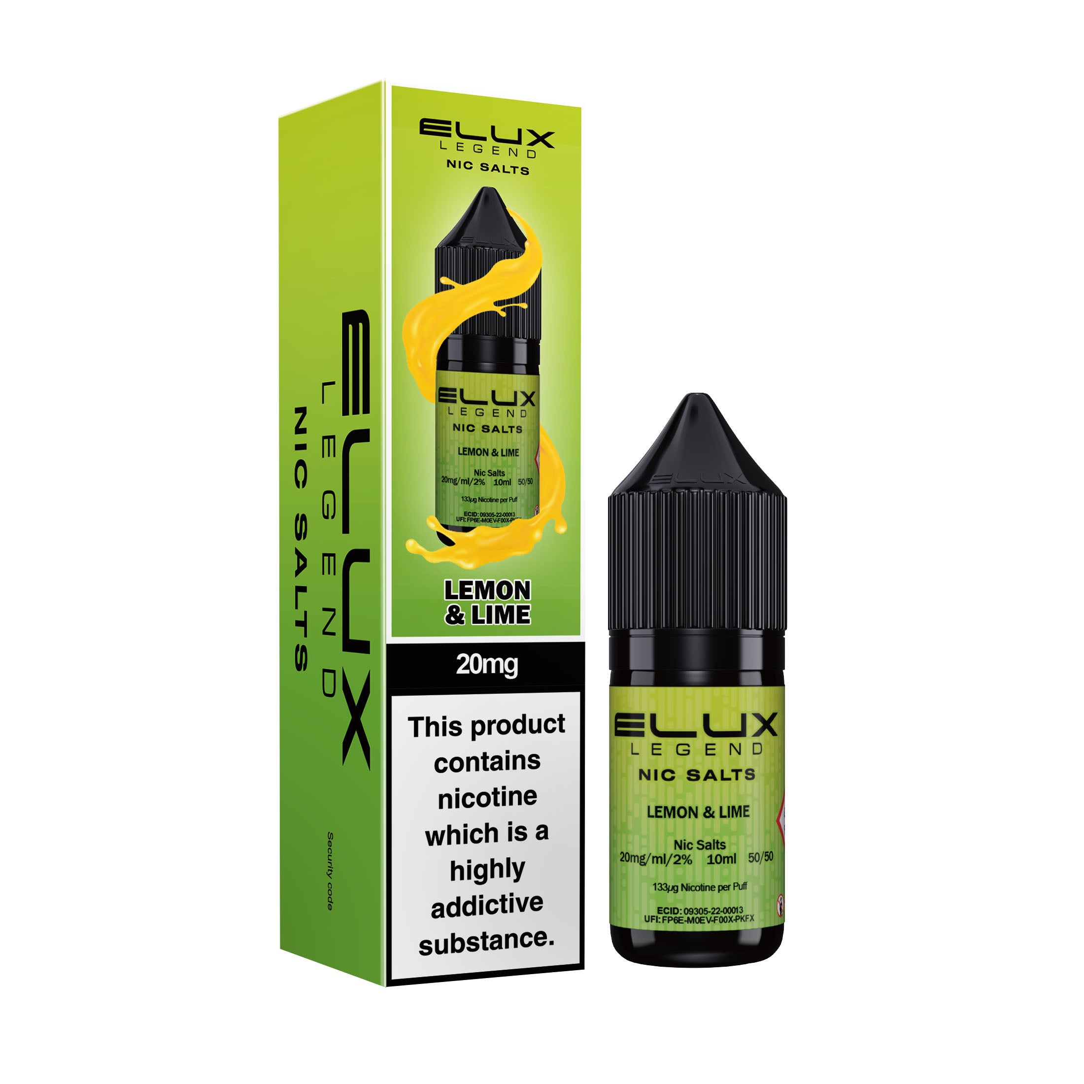 Elux Legend 10ml Nic Salt (20mg)