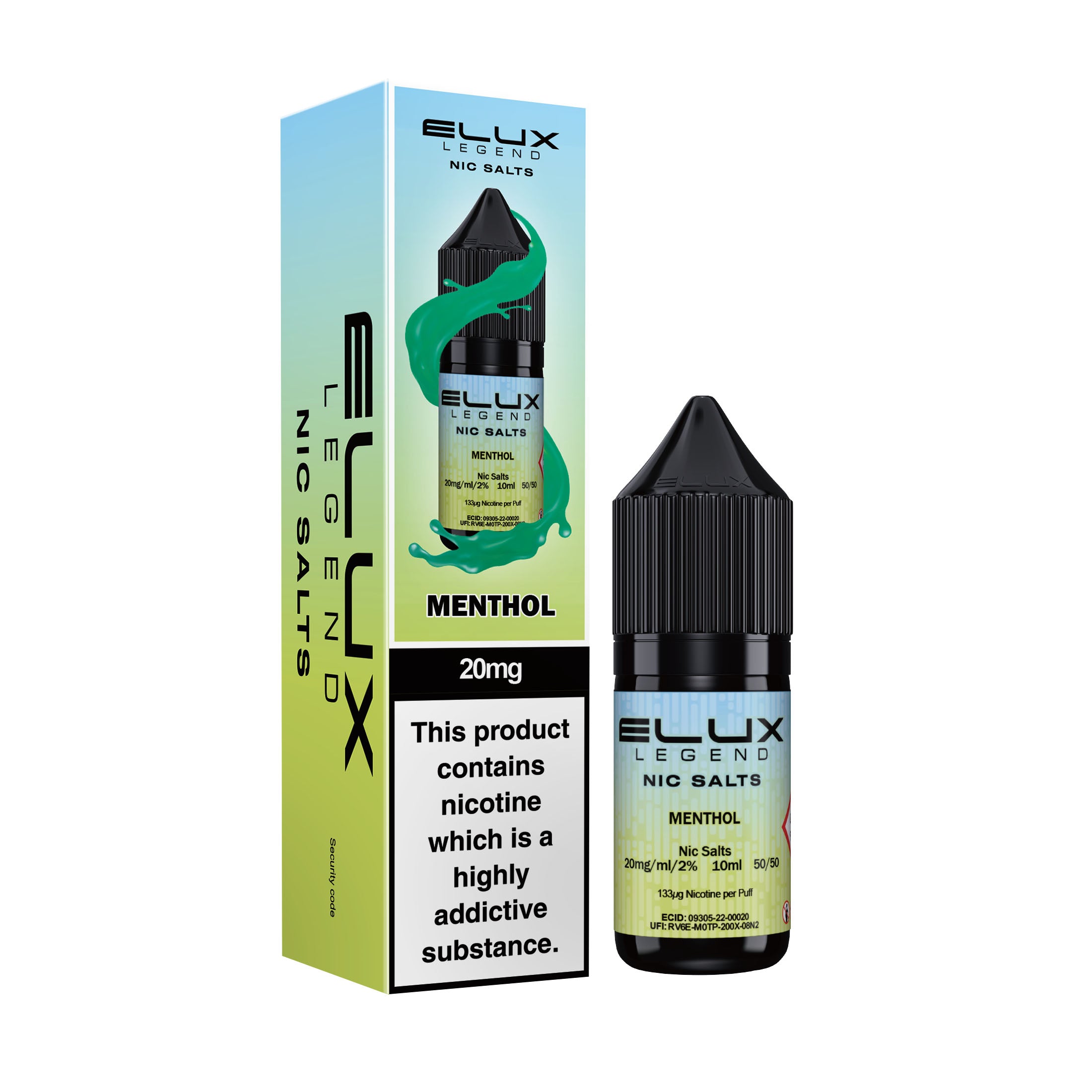Elux Legend 10ml Nic Salt (20mg)