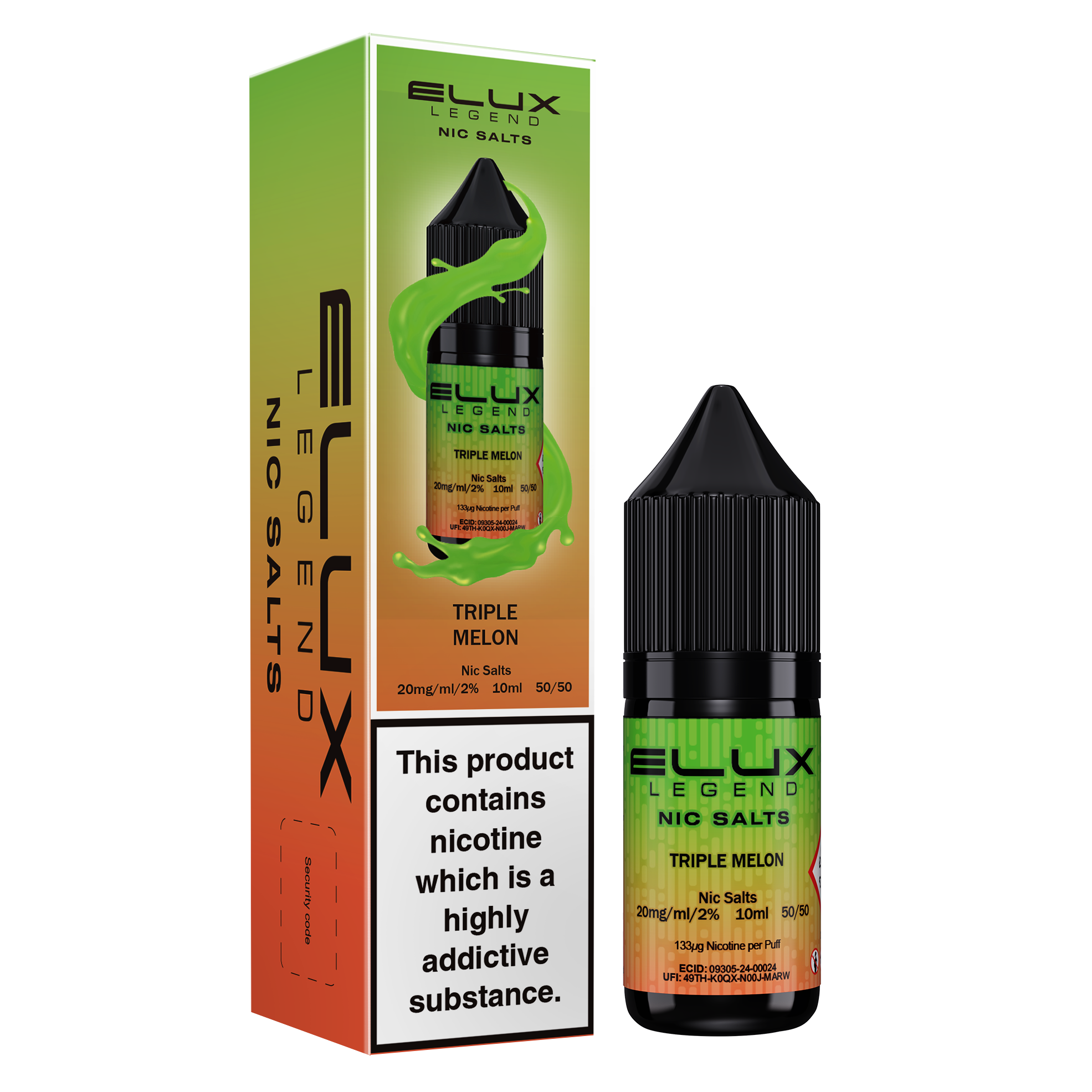 Elux Legend Triple Melon 10ml Nic Salt