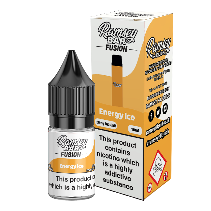 Ramsey Bar Fusion 10ml Nic Salt 20mg