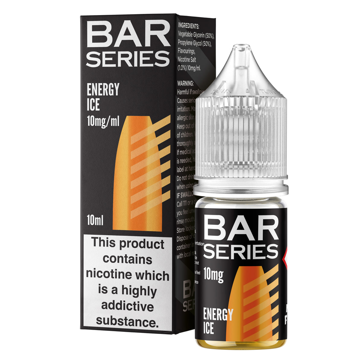 Bar Series Energy Ice 10ml Nic Salt - 10mg