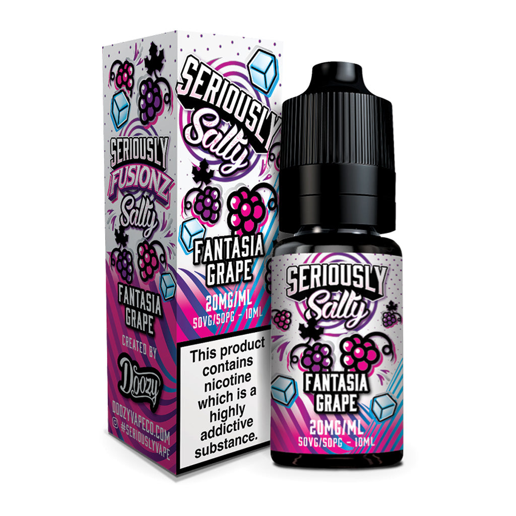 Fantasia Grape Seriously Fusionz Salty 10ml Nic Salt