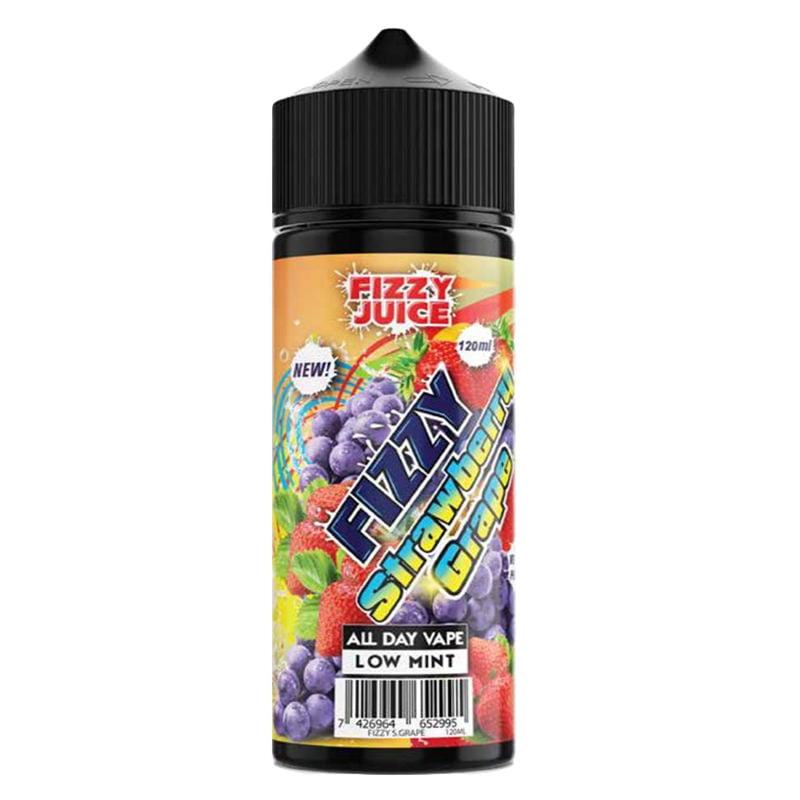 Fizzy Juice Strawberry Grape 0mg 100ml Shortfill E-Liquid