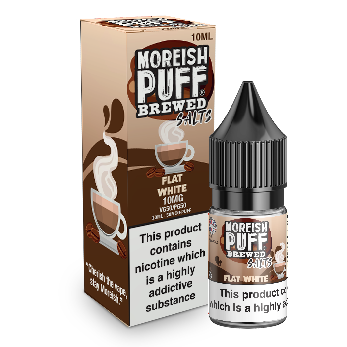 Moreish Puff Brewed 10ml Nic Salt 10mg