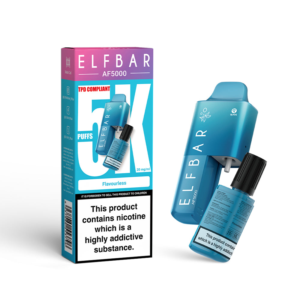 Elf Bar AF5000 Disposable Vape - Flavourless