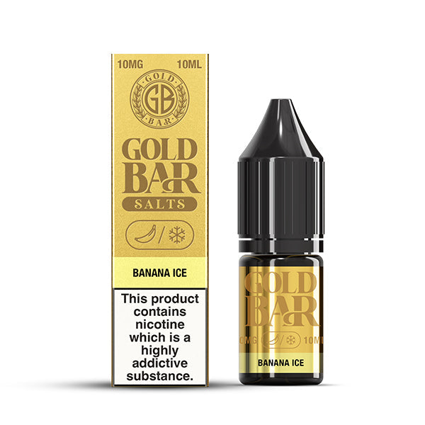 Gold Bar 10ml Nic Salt (10mg)