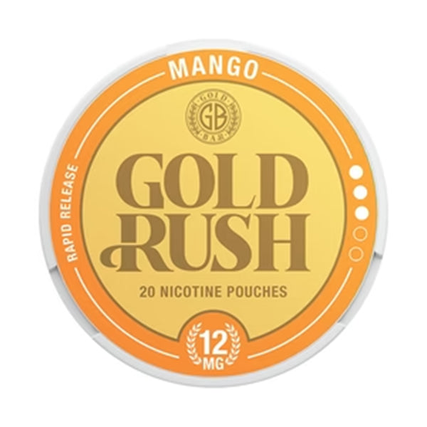 Gold Rush Mango Nicotine Pouches - 12mg