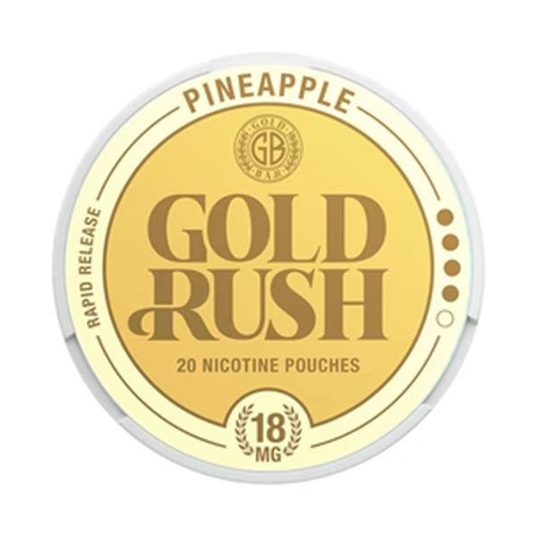 Gold Rush Pineapple Nicotine Pouches - 18mg