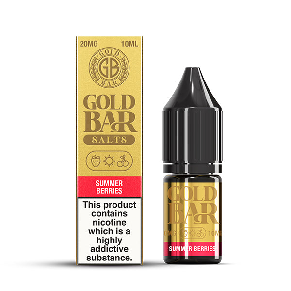 Gold Bar 10ml Nic Salt (10mg)