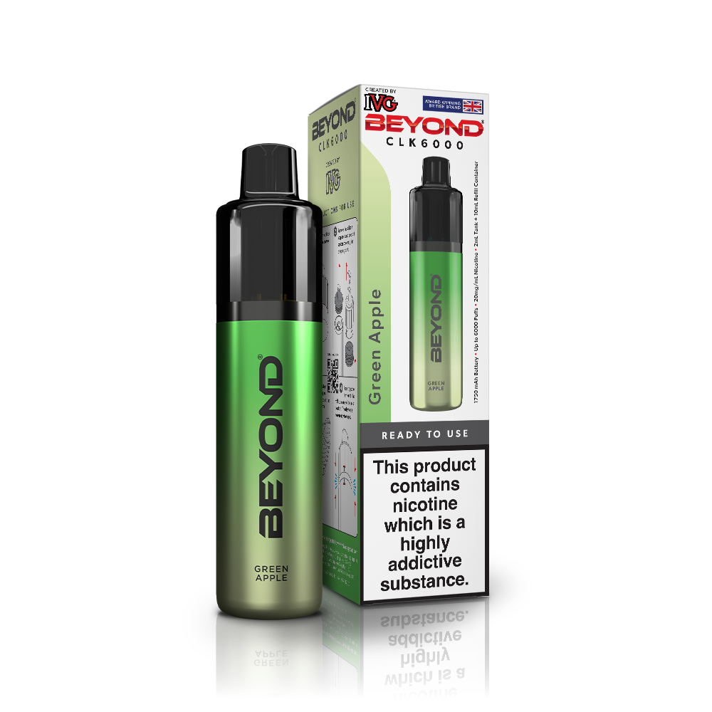 IVG Beyond CLK6000 Disposable - Green Apple