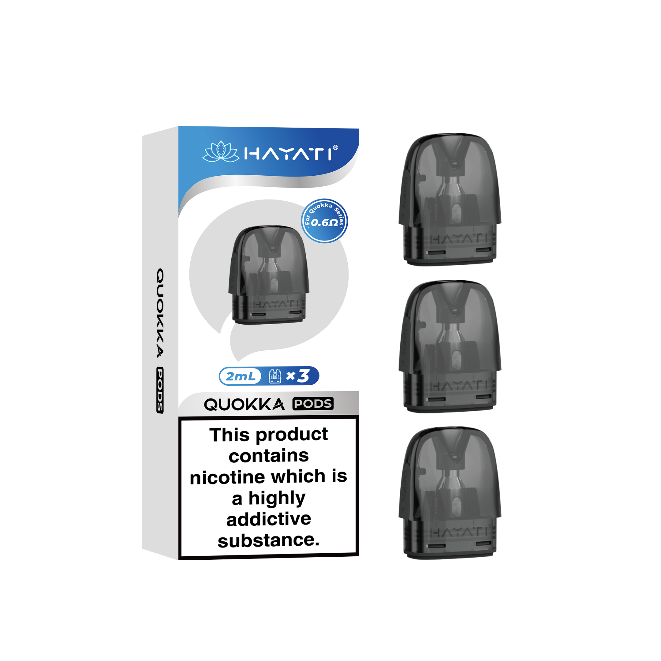 Hayati Quokka Replacement Pods 3pcs