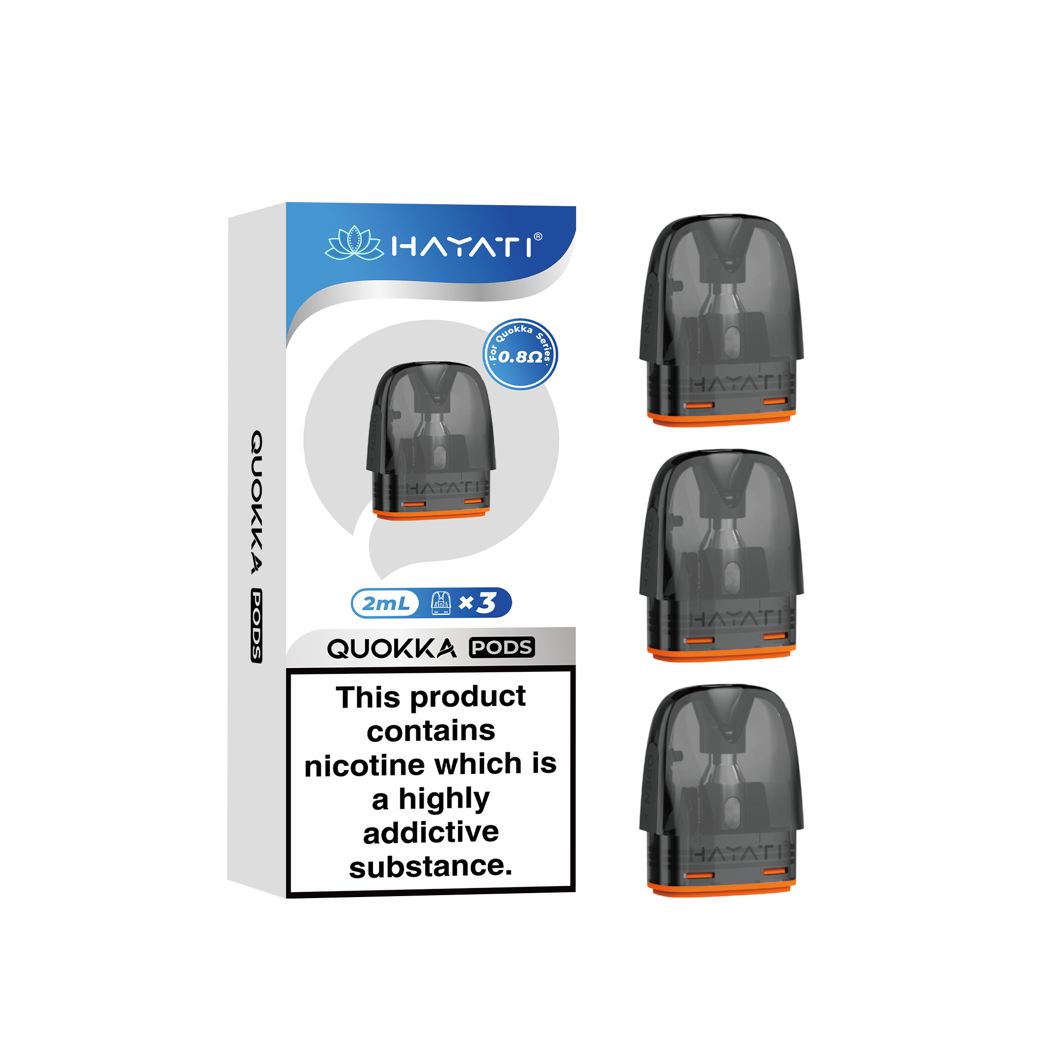 Hayati Quokka Replacement Pods 3pcs