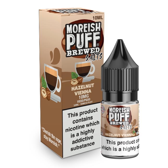 Moreish Puff Brewed 10ml Nic Salt 20mg