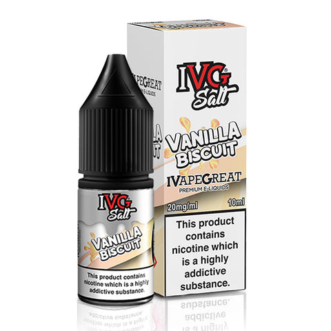 IVG Salt Vanilla Biscuit 10ml Nic Salt