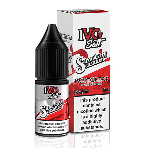 IVG Salt Strawberry Sensation 10ml Nic Salt