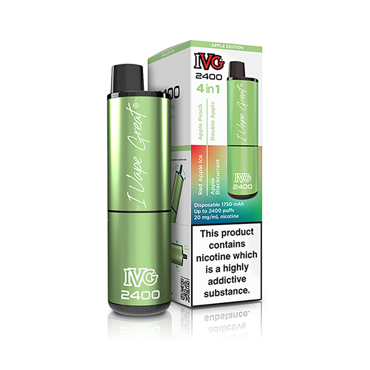 IVG 2400 Disposable Vape Device (Pack of 5)