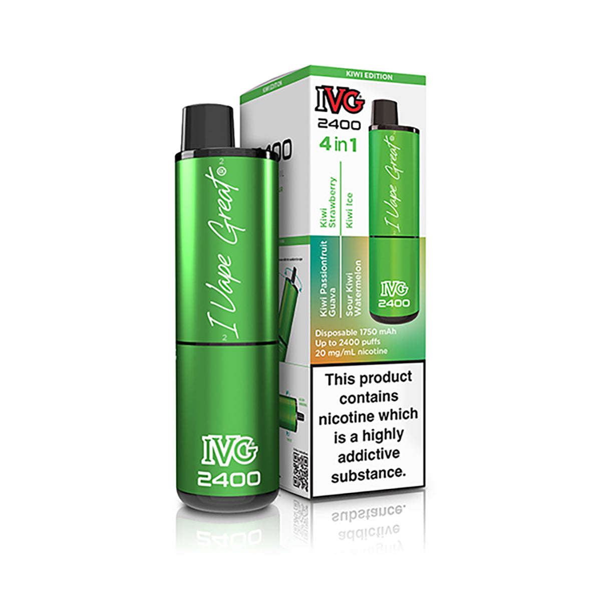 IVG 2400 Disposable Vape Device (Pack of 5)