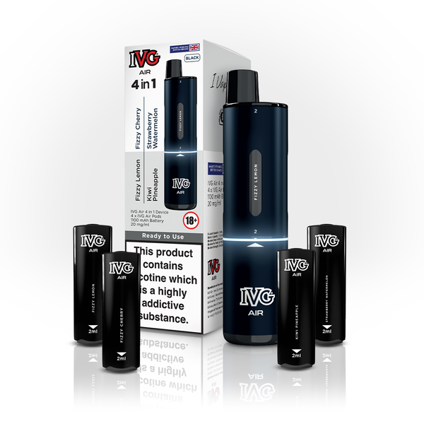 4 flavoured vape IVG 2400 Review: UK's First 2400-Puff Disposable Vape! main image 0