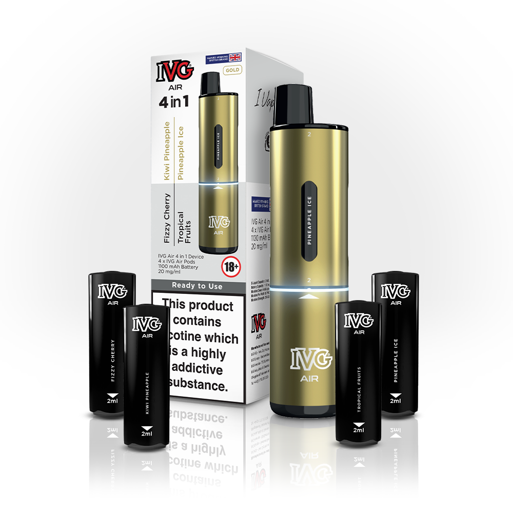 IVG Air 4 In 1 Starter Kit - Gold Edition