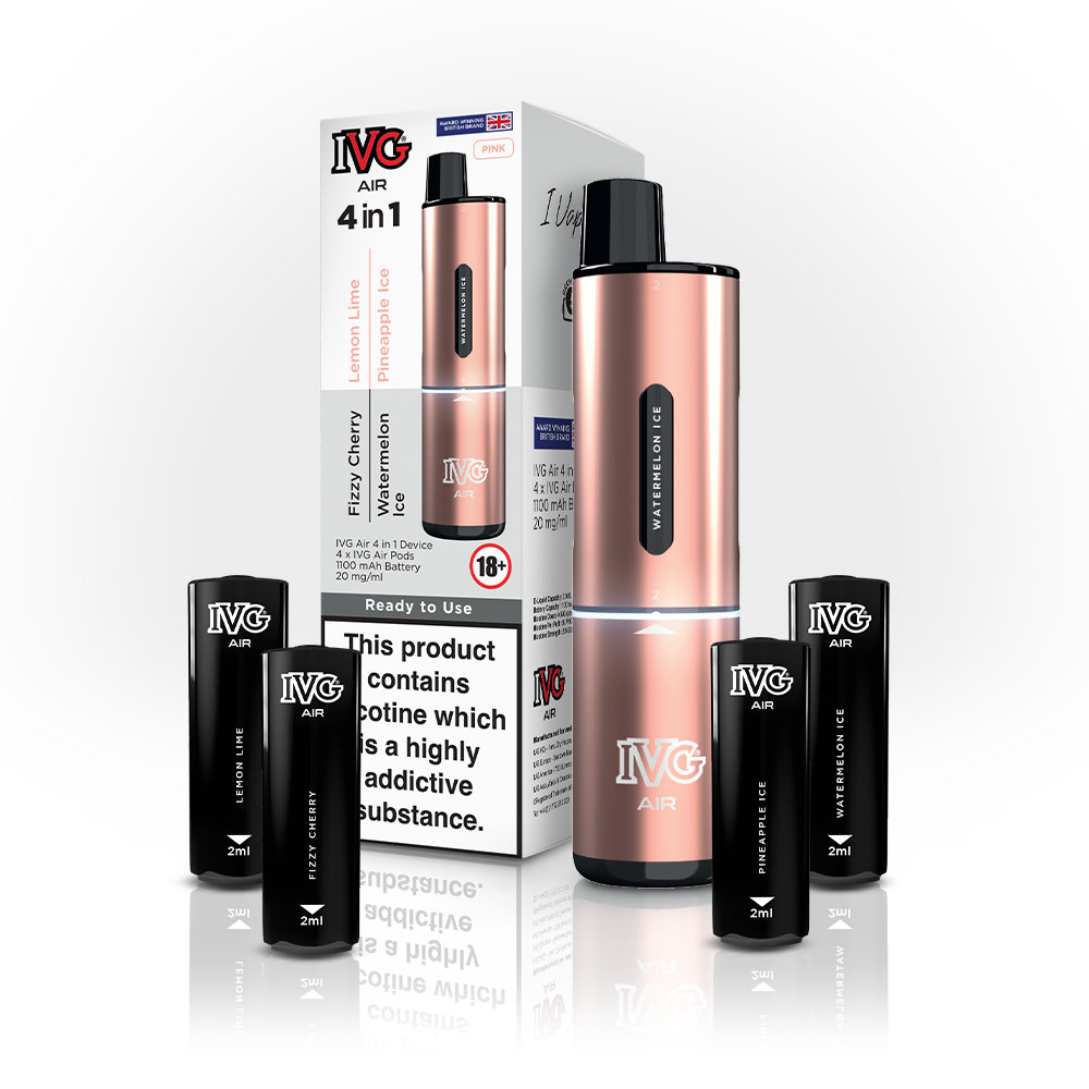 IVG Air 4 In 1 Starter Kit - Pink Edition