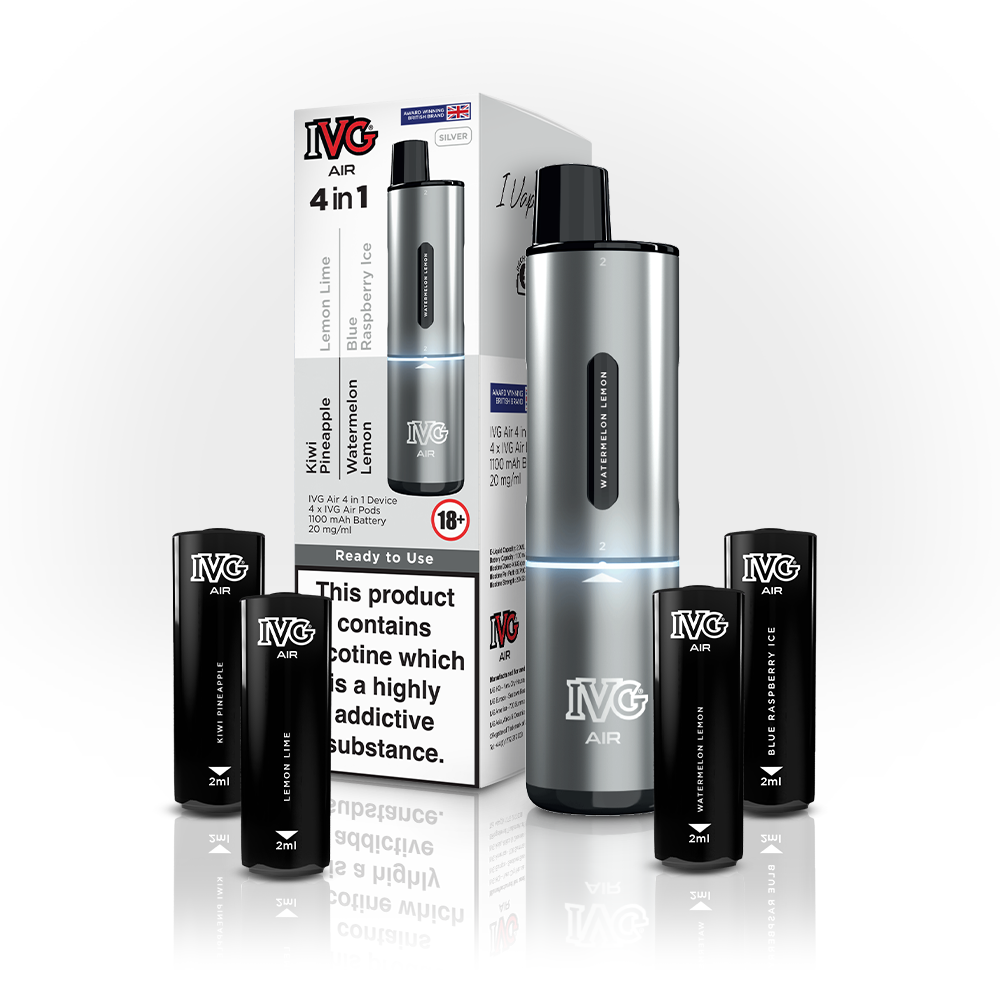 IVG Air 4 In 1 Starter Kit - Silver Edition