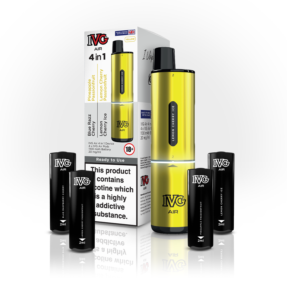 IVG Air 4 In 1 Starter Kit - Yellow Edition