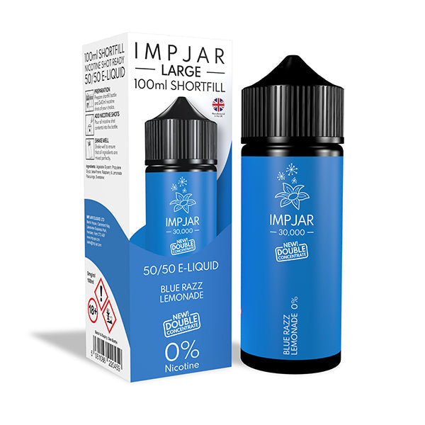 Imp Jar Large 100ml Shortfill - Blue Razz Lemonade