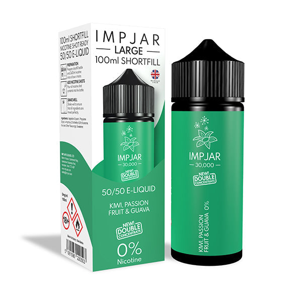 Imp Jar Large 100ml Shortfill - Kiwi, Passion Fruit & Guava